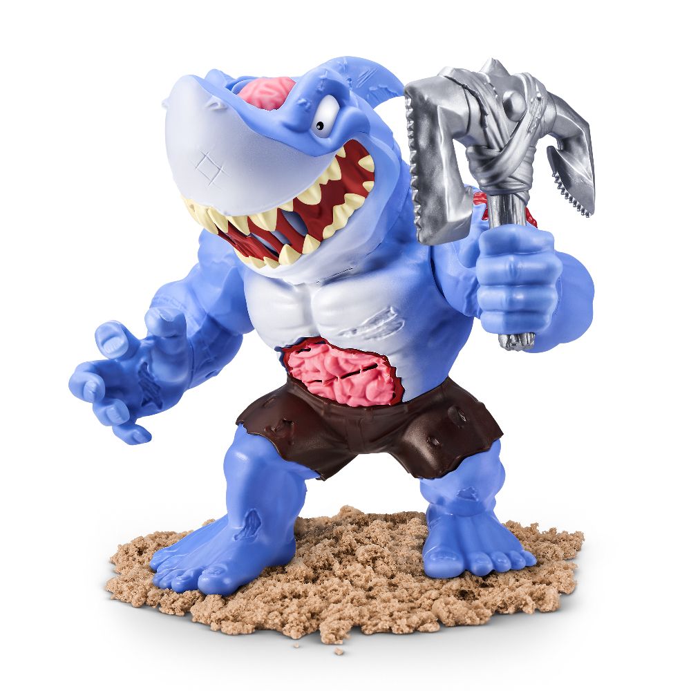 Іграшка у наборі з аксесуарами "SMASHERS.  Horror House-Large Shark" Великий Будинок Жахів Акула  фото 3