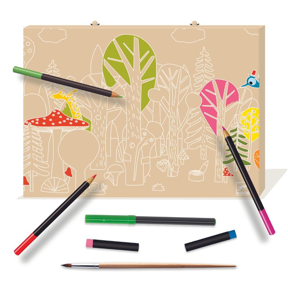 Великий набір для малювання "DJECO"  фото 3