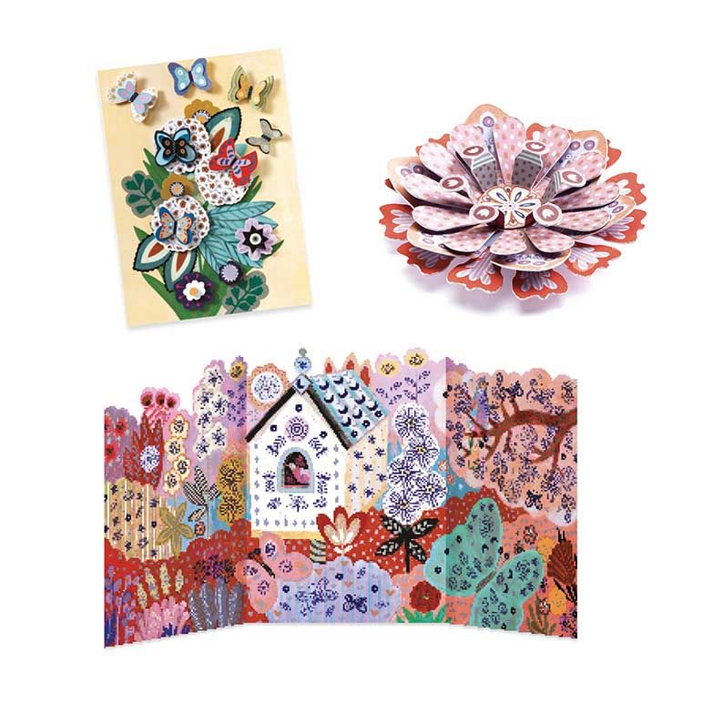 Набір для творчості "DJECO.  Світ квітів"  фото 3