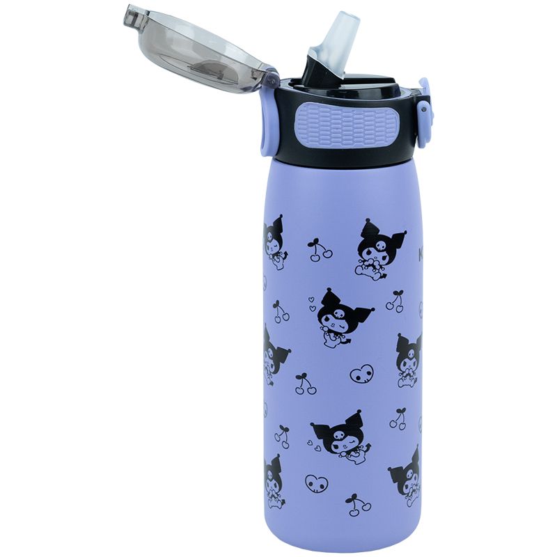 Термос з трубочкою 600мл, HK  фото 3