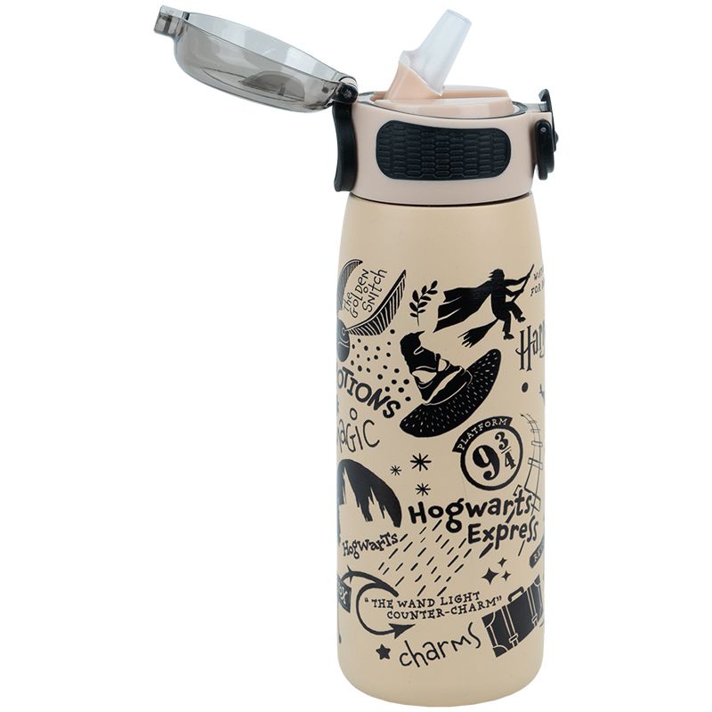 Термос з трубочкою 600мл, HP  фото 3