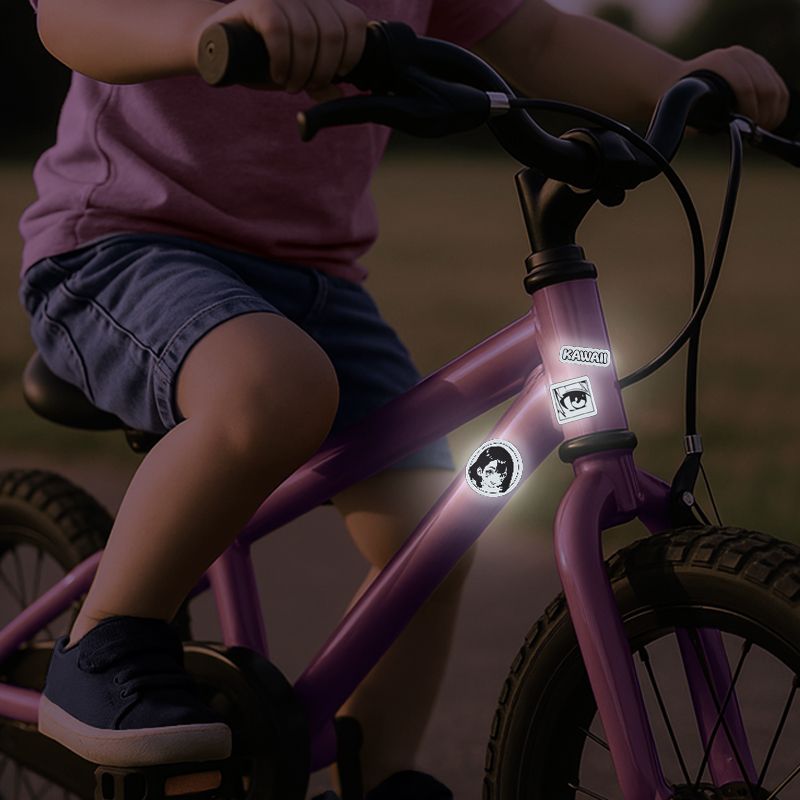 Набір стікерів світловідбиваючих для твердих поверхонь, Kite  фото 3