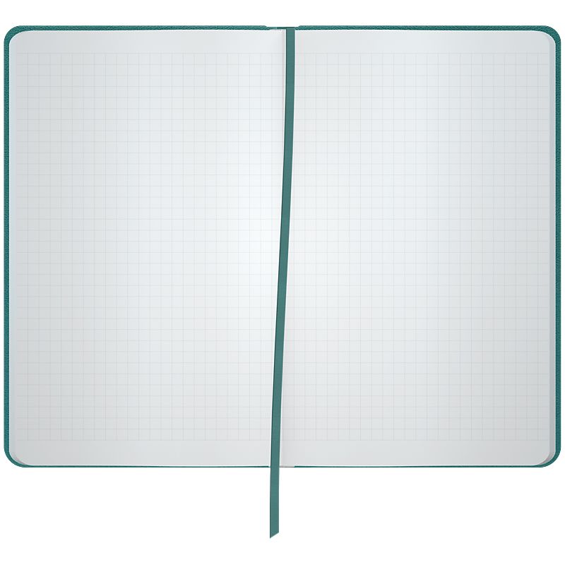 Книга записна Partner, 95*140, 96арк, кліт, лазурна  фото 3