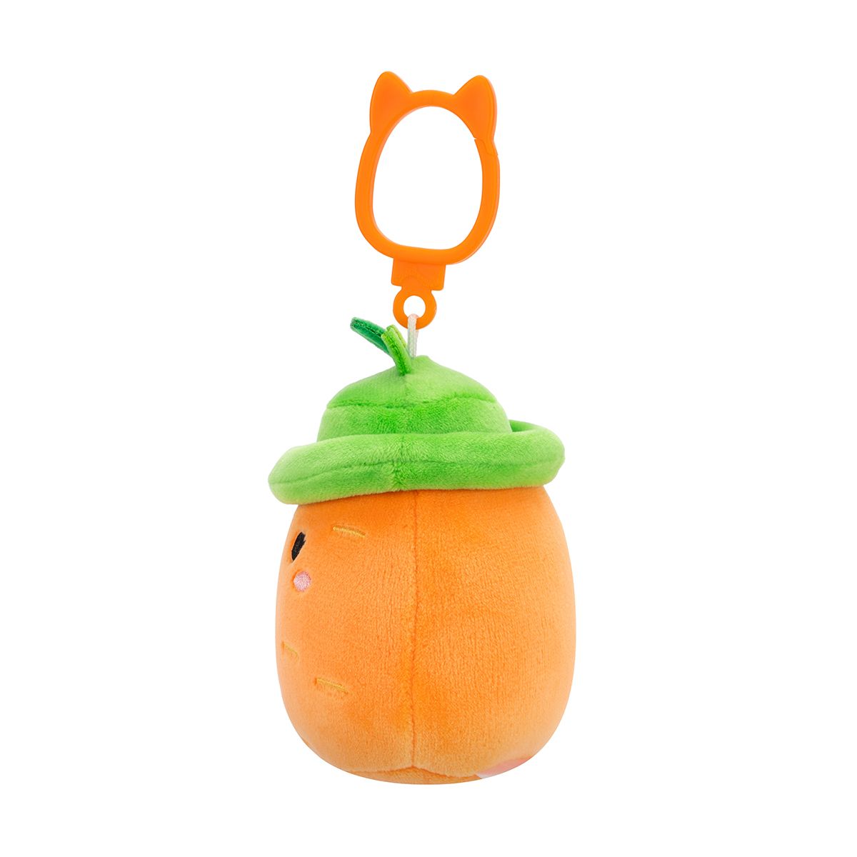 М'яка іграшка на кліпсі Squishmallows – Морквинка Кароліна  фото 3