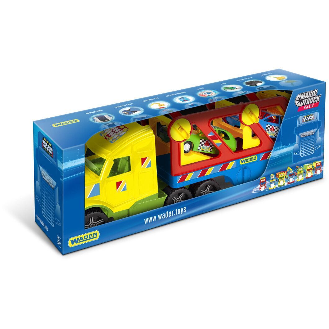 Машинка пластикова "Magic Truck Basic" з авто-купе  фото 3