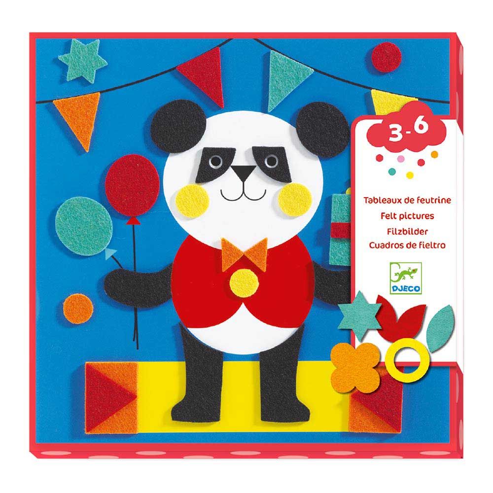 Художній комплект аплікація DJECO М’які істоти  фото 3