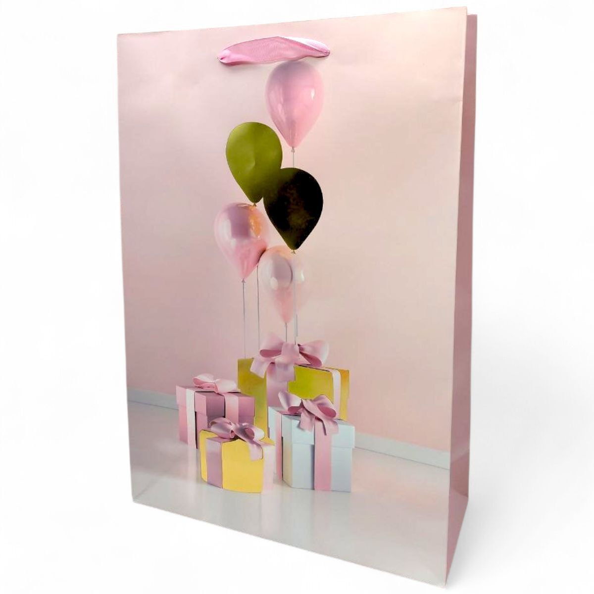 Пакет паперовий (48х12х33 см) мікс видів  фото 3