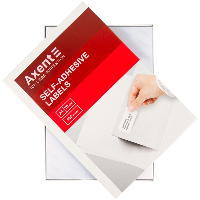 Етикетки з клейким шаром, 52,5*21,2 - 56шт/л.  фото 3