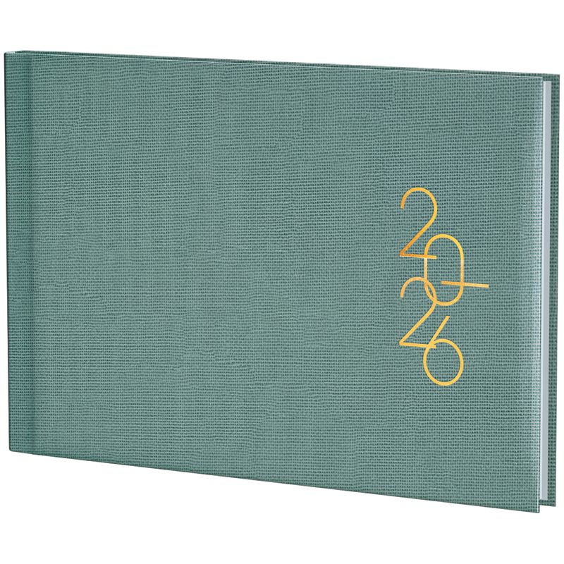 Щотижневик 2026 кишеньк Linesse морський зелений  фото 3