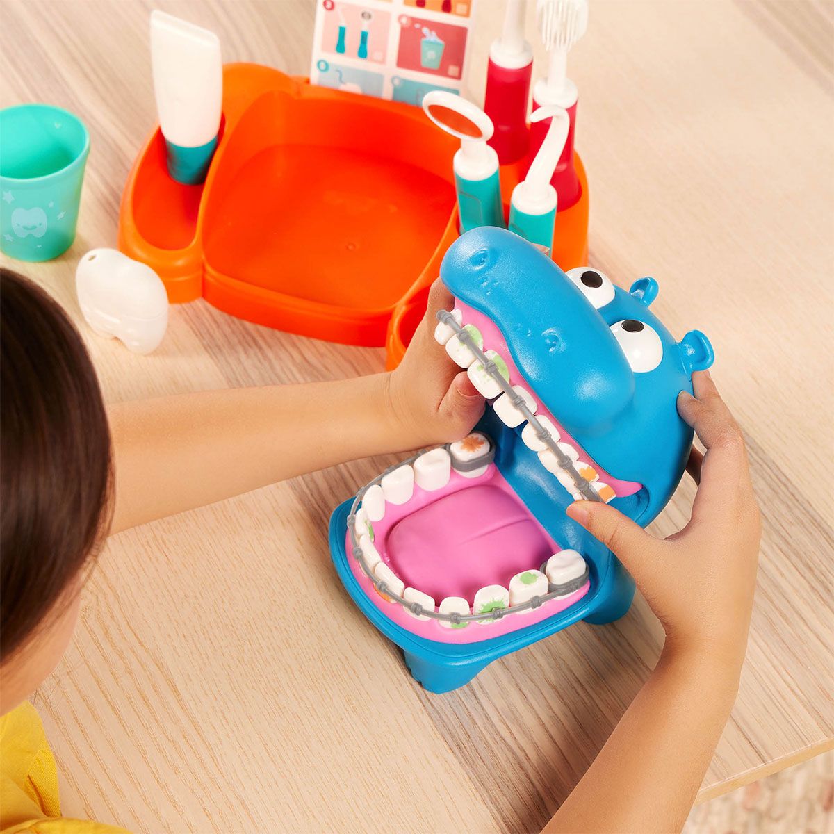 Ігровий набір - Бегемотик у стоматолога  фото 3