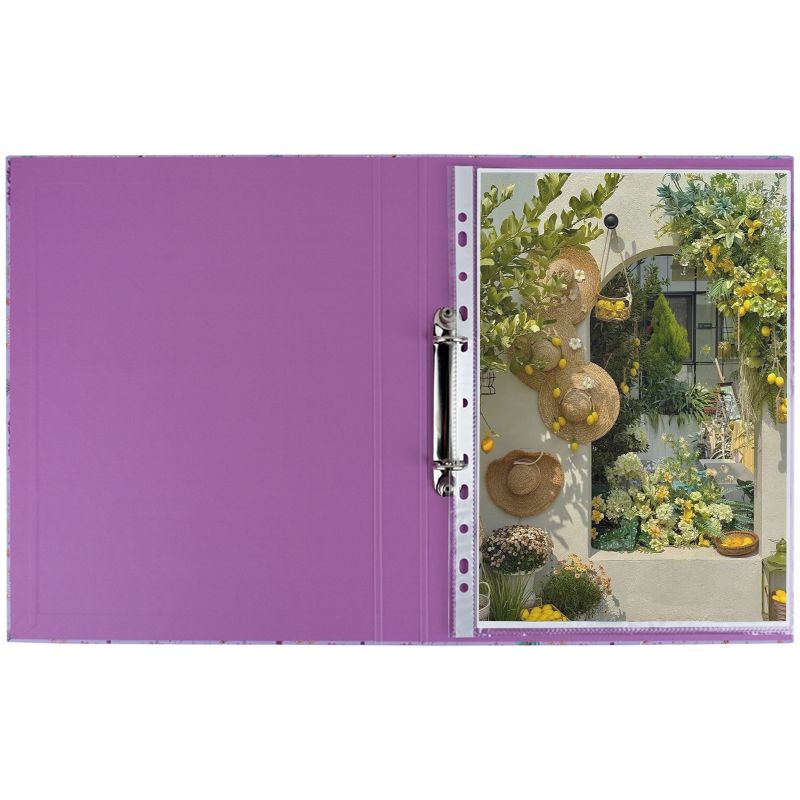 Папка на 2-х кольцах, 30 мм, картонная, TR, Morning Dew  фото 3