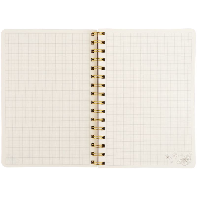 Блокнот на спіралі тв.  об. ,  А5,  80 арк, кл, TR, Morning Dew 1  фото 3