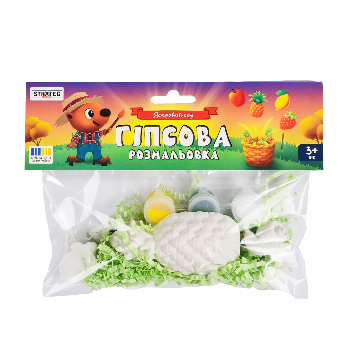 Гіпсова розмальовка "Яскравий сад" (мікс видів)  фото 3