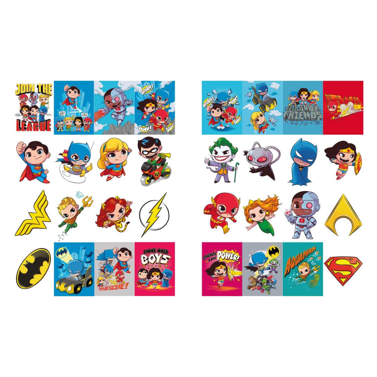 Книжка-розмальовка зі стікерами "Super Friends"  фото 3