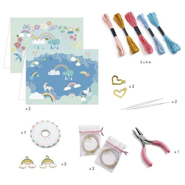 Набір для виготовлення браслетів дружби "Веселка Куміхімо"  фото 3