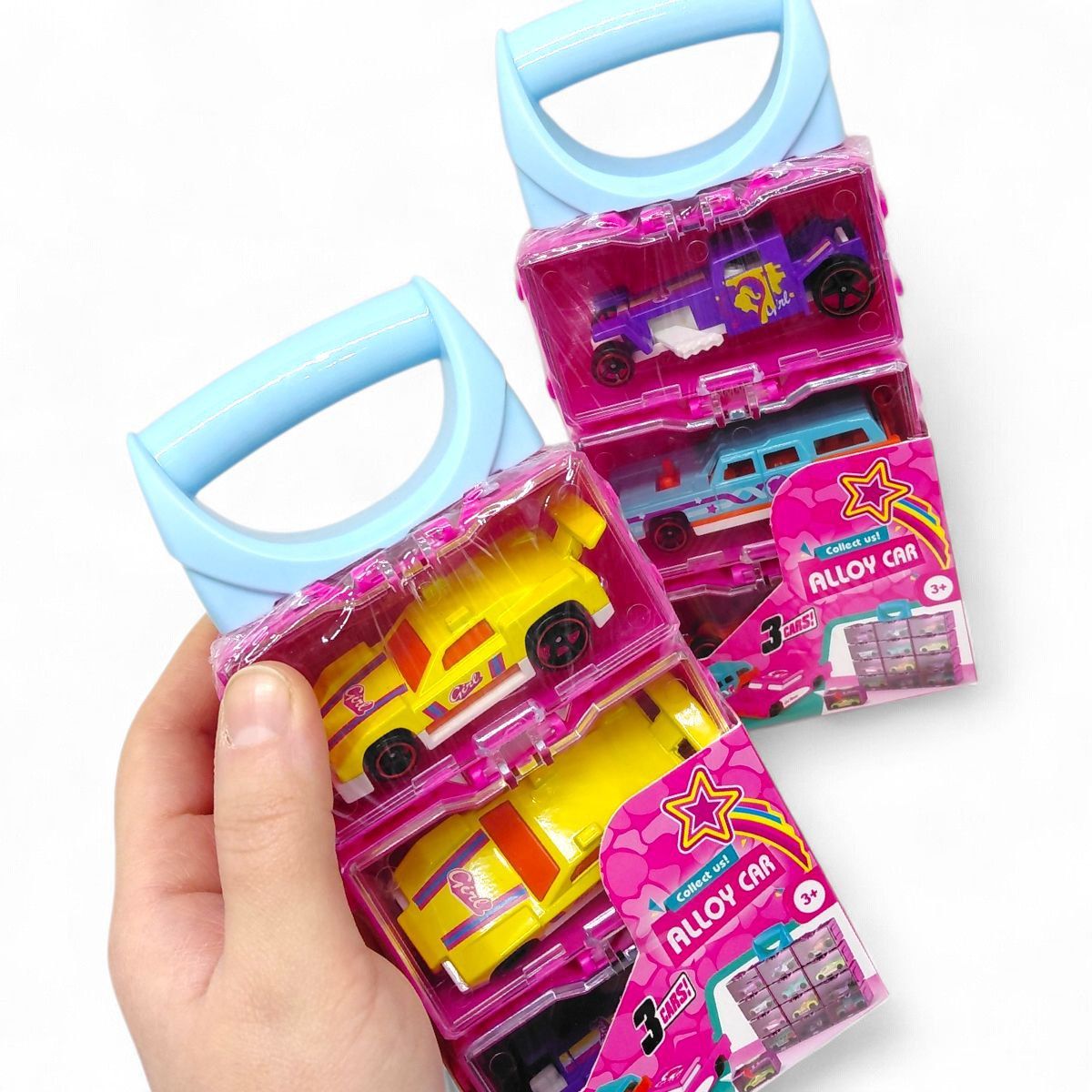 Набір машин (3 шт) металопластик (мікс видів)  фото 3