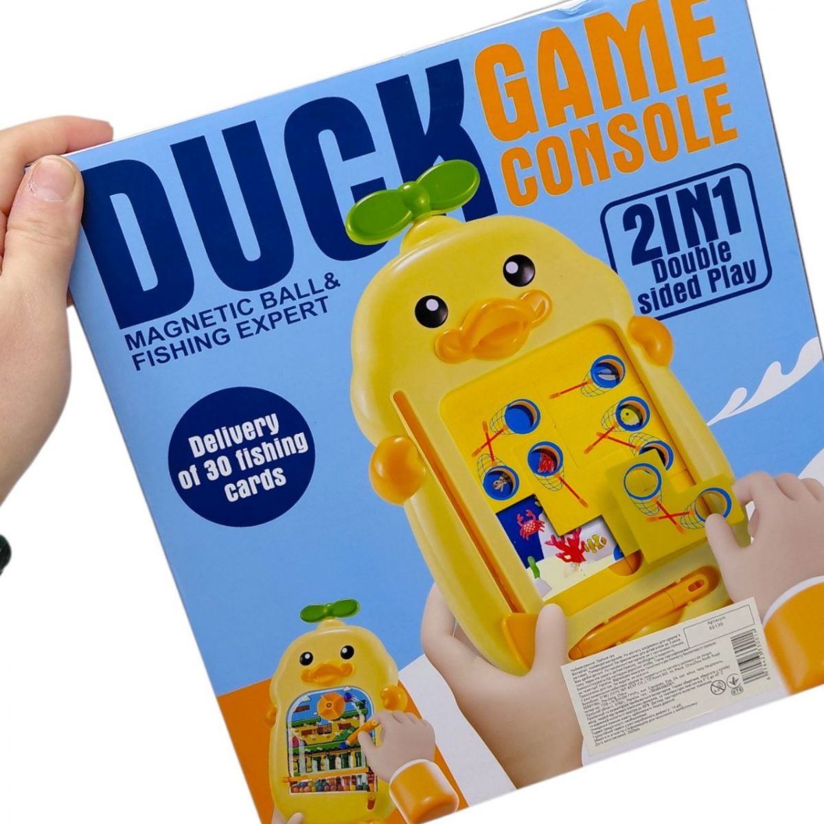 Логическая игра (магнитная игра, шарик-лабиринт, рыбалка, карты с заданиями) микс оттенков  фото 3