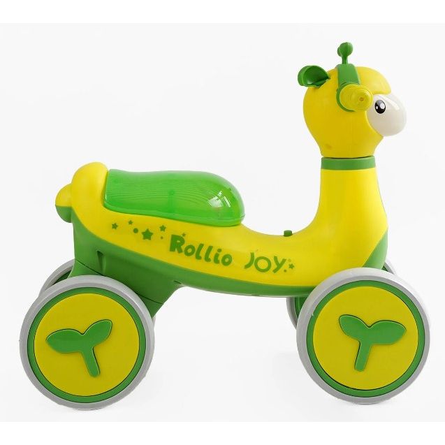 Велобіг JOY 4-х колісний (колеса PU, рама пластик, УКРАЇНСЬКЕ ОЗВУЧУВАННЯ та підсвічування) в коробці  фото 3