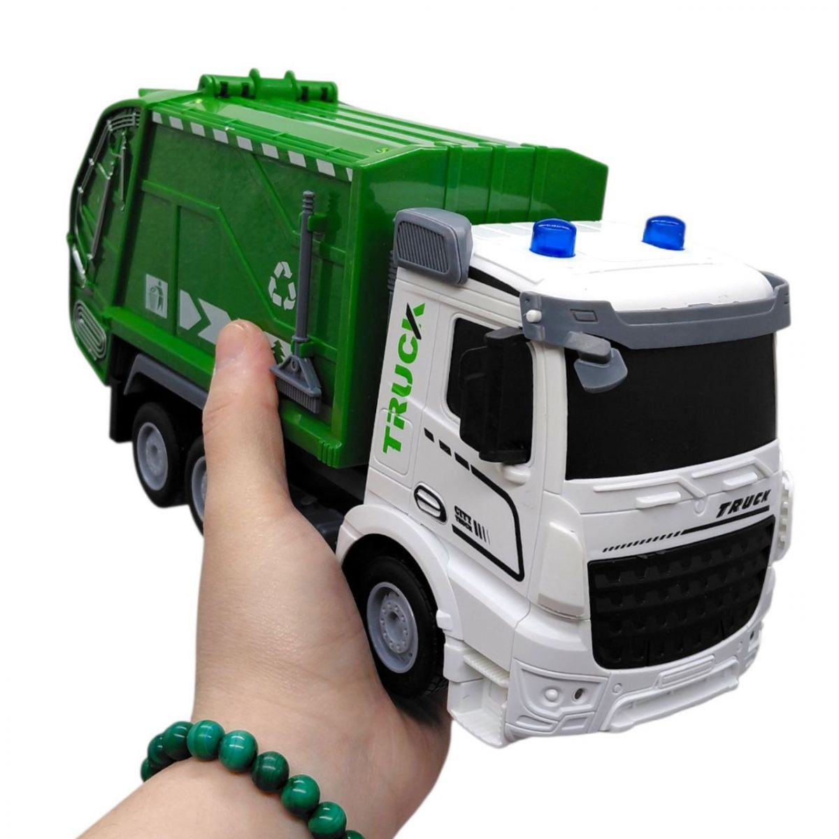 Радиоуправляемая машина «Мусоровоз», аккумулятор, в коробке 899-7H р. 39,5*13,5*18см  фото 3