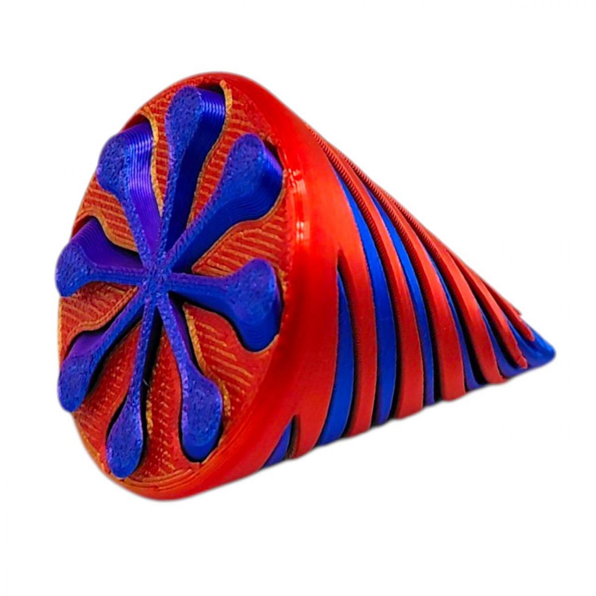Іграшка рухлива 3D "Конус спіральний"35г 7*5см (мікс)  фото 3