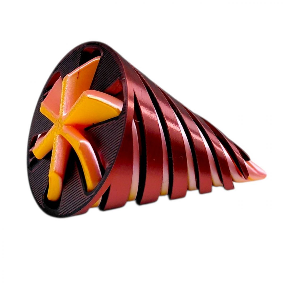 Іграшка рухлива 3D "Конус спіральний" 55г (мікс)  фото 3