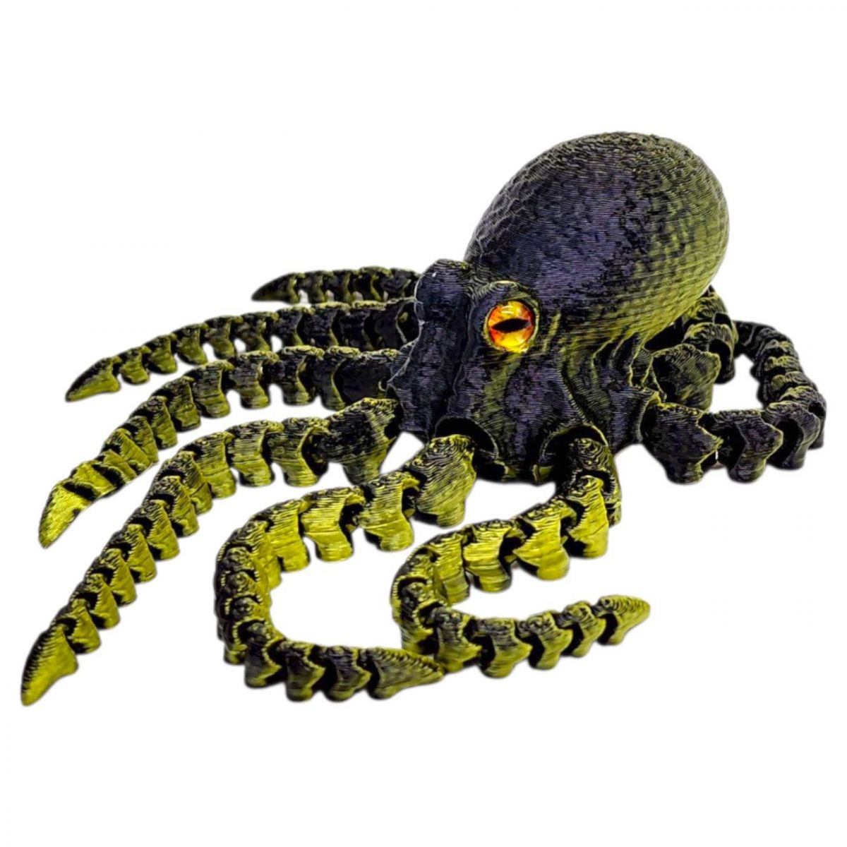 Іграшка рухлива 3D "Восьминіг" 26г 13 см (мікс)  фото 3