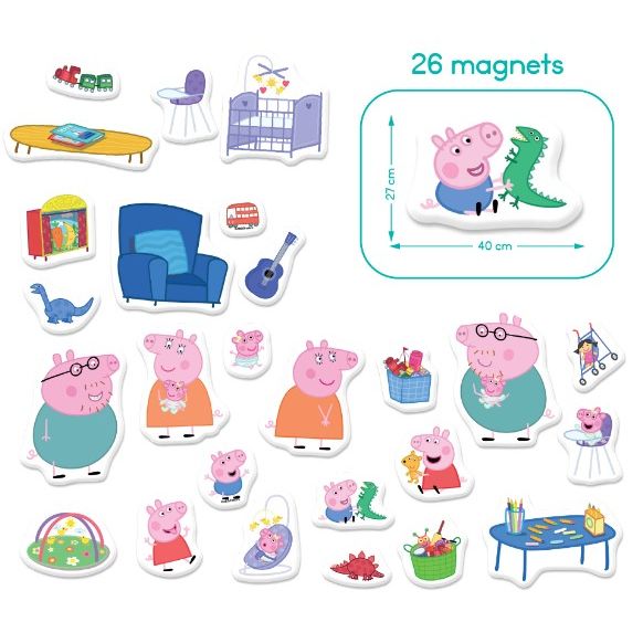 Магнітна гра з планшеткою "Свинка"  фото 3