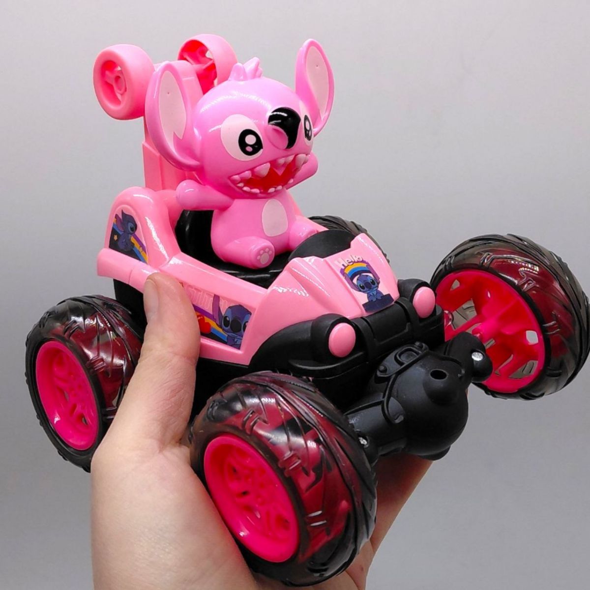 Машина р/к  STUNT CAR STITCH (РОЖЕВА)  фото 3