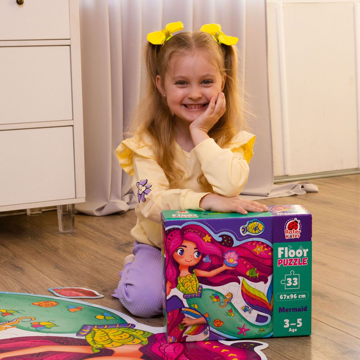 Пазл напольный "Русалочка"  фото 3