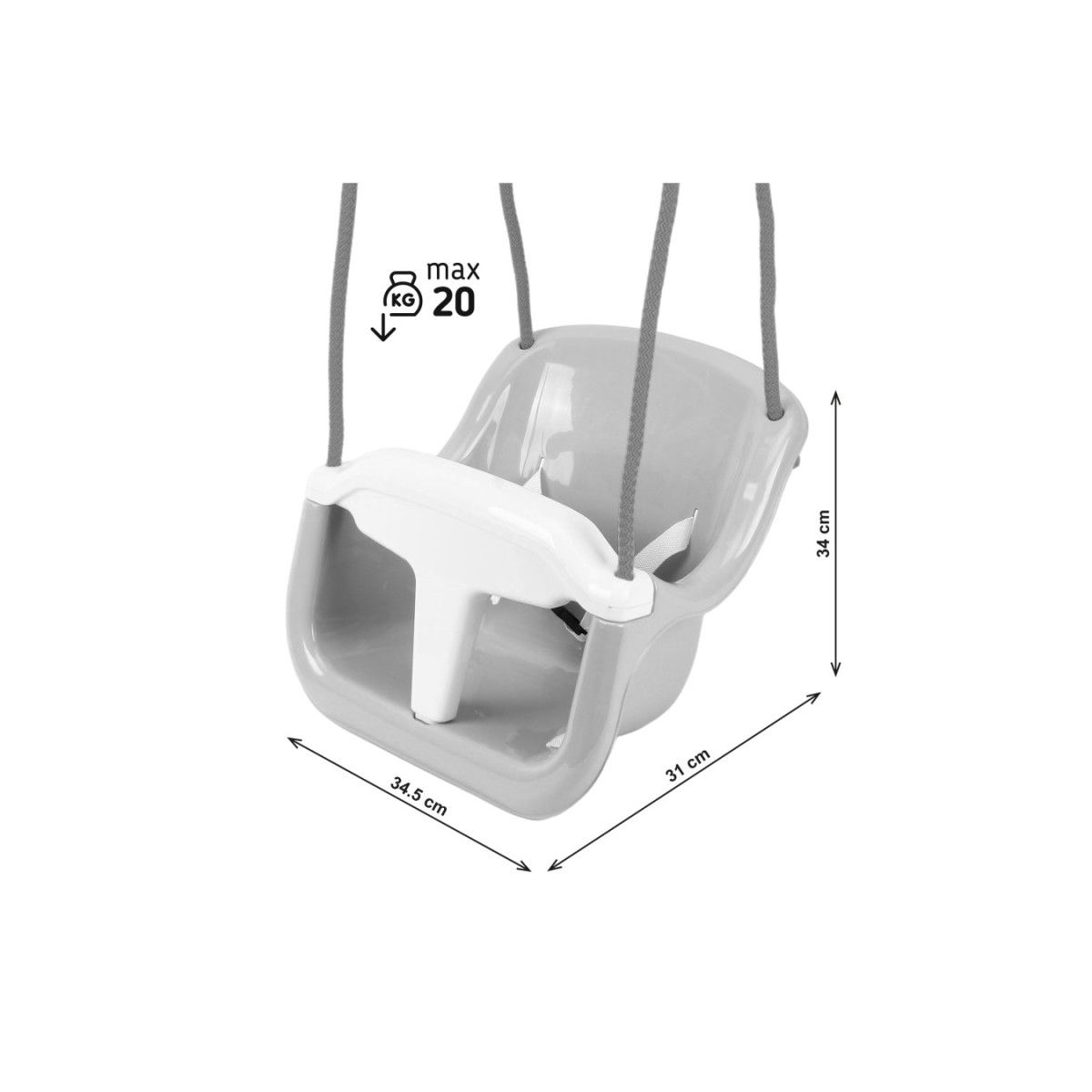 Дитяча підвісна іграшка «Гойдалка ТехноК»  фото 3