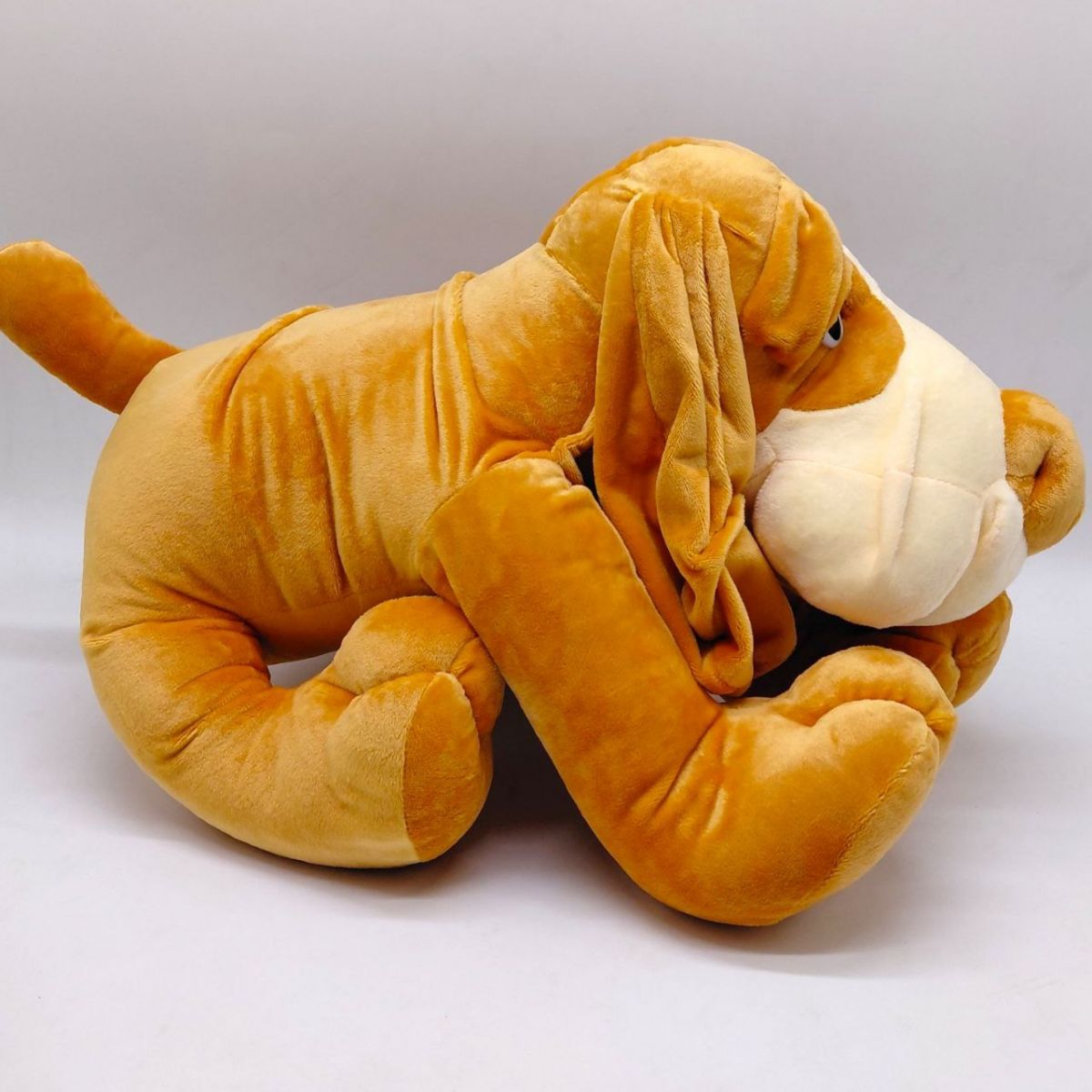 Мʼяка іграшка "Лапоухий песик Бакс", 40 см (РУДИЙ)  фото 3