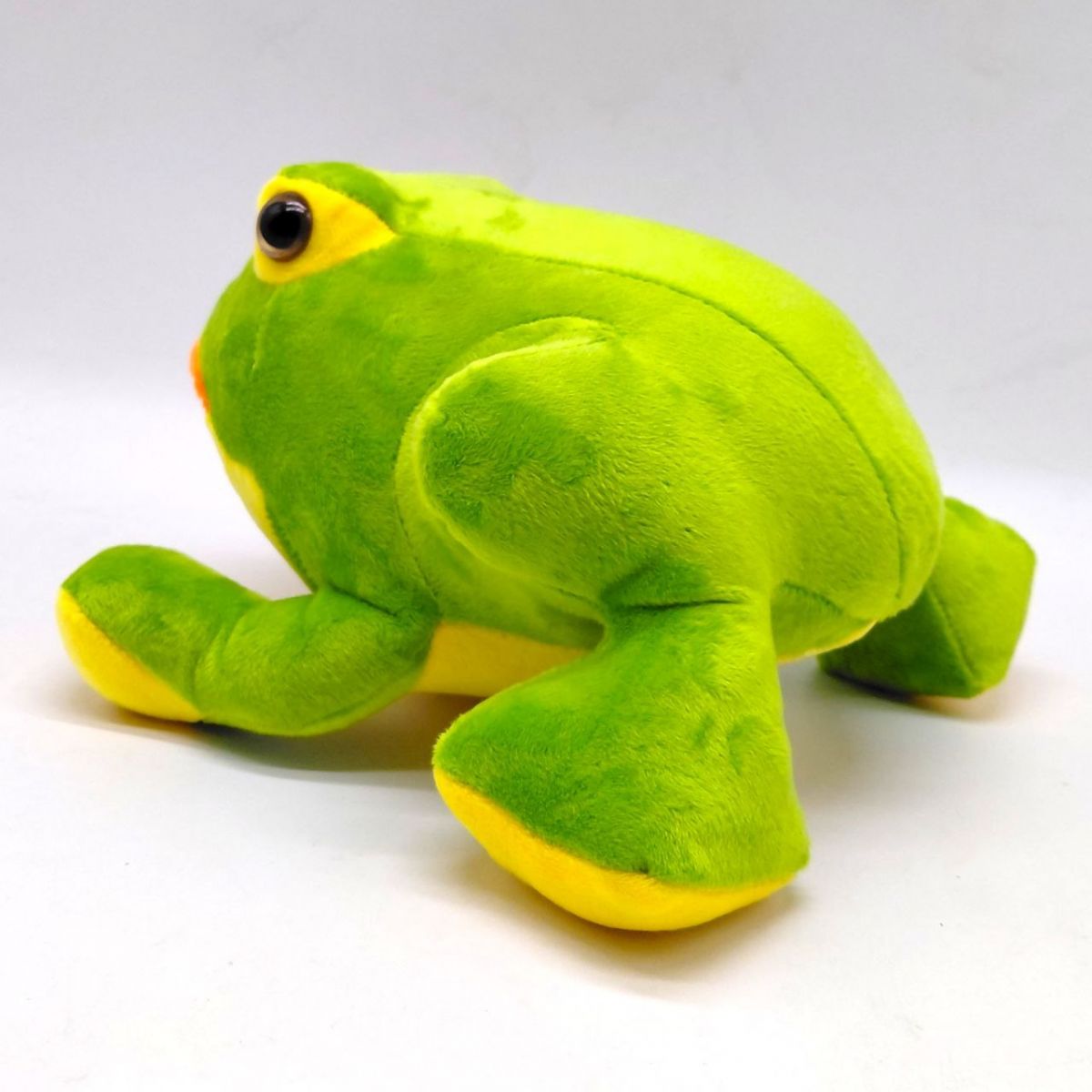 Мʼяка іграшка "Жабеня Квакуша", 16 см (САЛАТОВА)  фото 3