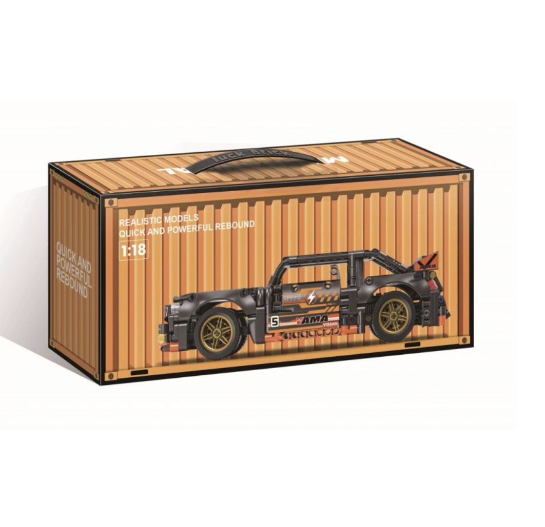 Конструктор "Суперкар" помаранчевий  фото 3