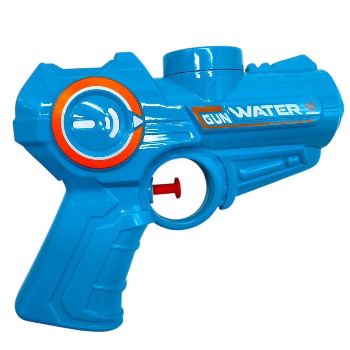 Уцінка.  ВОДНИЙ ПІCТОЛЕТ З ПЛЯШКОЮ 15,5 СМ (БІРЮЗОВИЙ) - ВІДСУТНЯ КОЛБА  фото 3