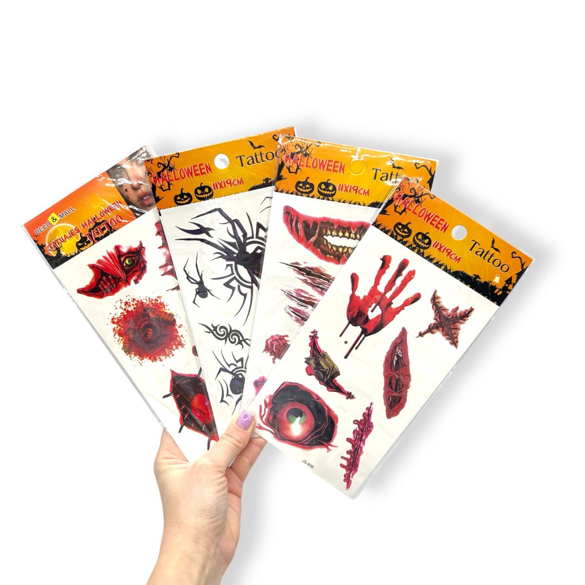 Тату временное (HALLOWEEN)  фото 3