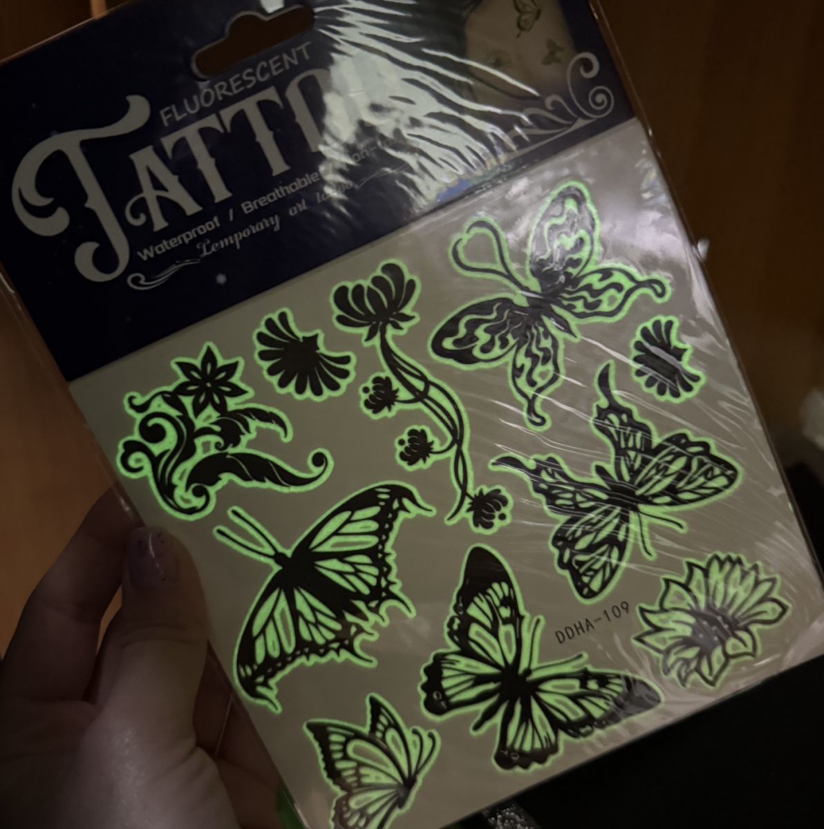 Тимчасове тату люміносцентне  фото 3