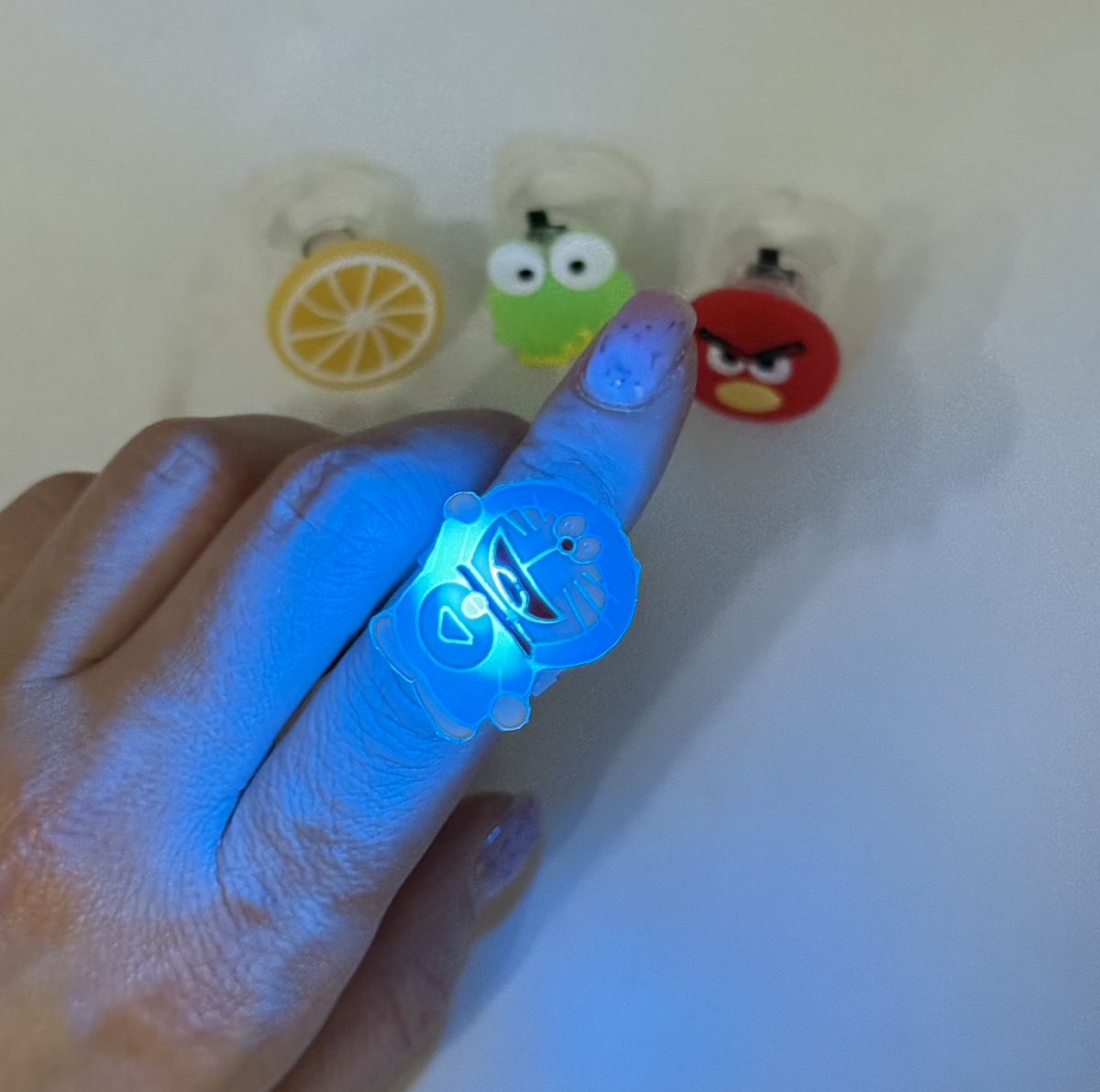 Дитячі кільця, що світяться (на пальці, мікс видів)  фото 3