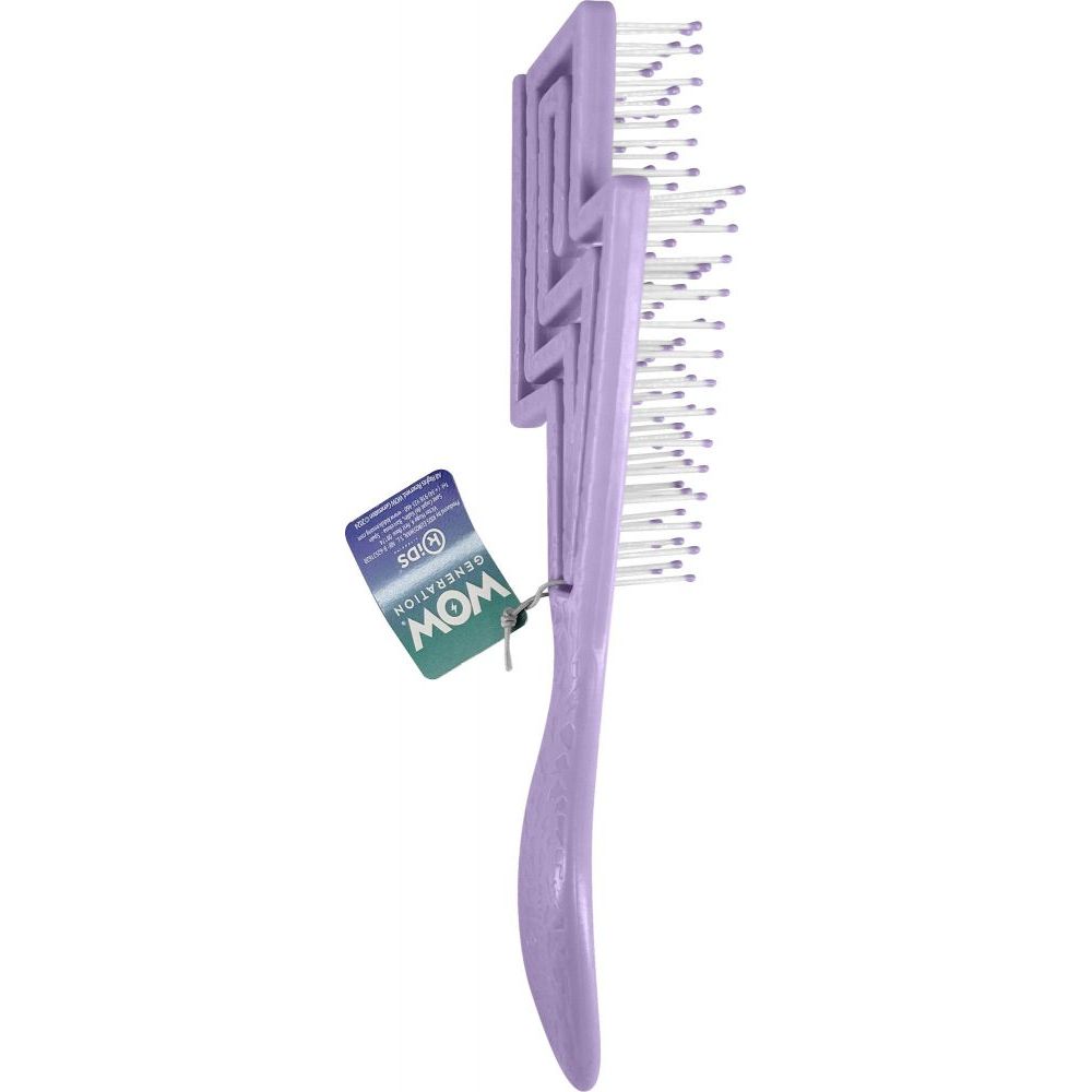 Гребінець для волосся "Блискавка" БУЗКОВИЙ  фото 3