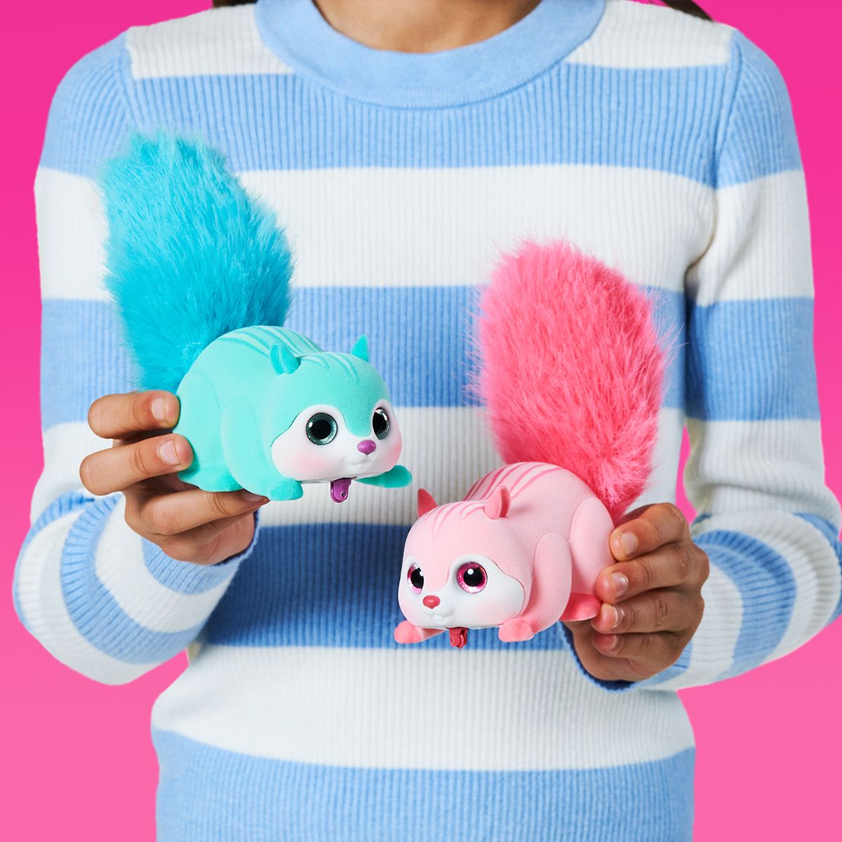 Інтерактивна іграшка PETS ALIVE S1 – БІЛОЧКА (рожевий)  фото 3