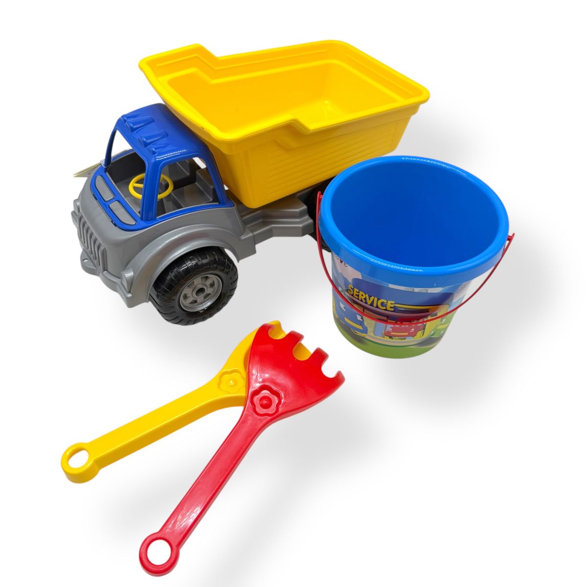 Авто самоскид з набором до піску 3 ел. , Tigres  фото 3