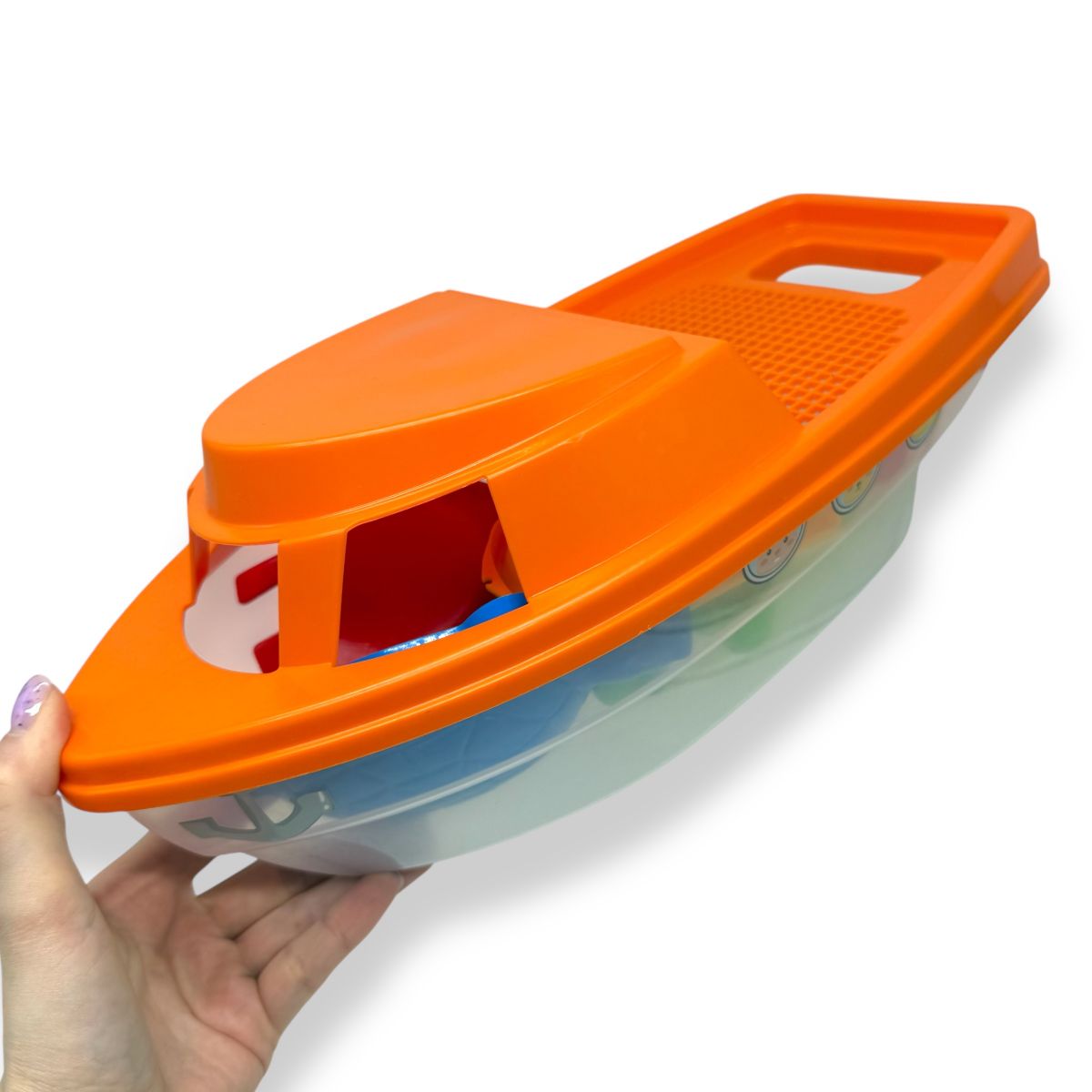 Пісочний набір "Кораблик" помаранчевий  фото 3