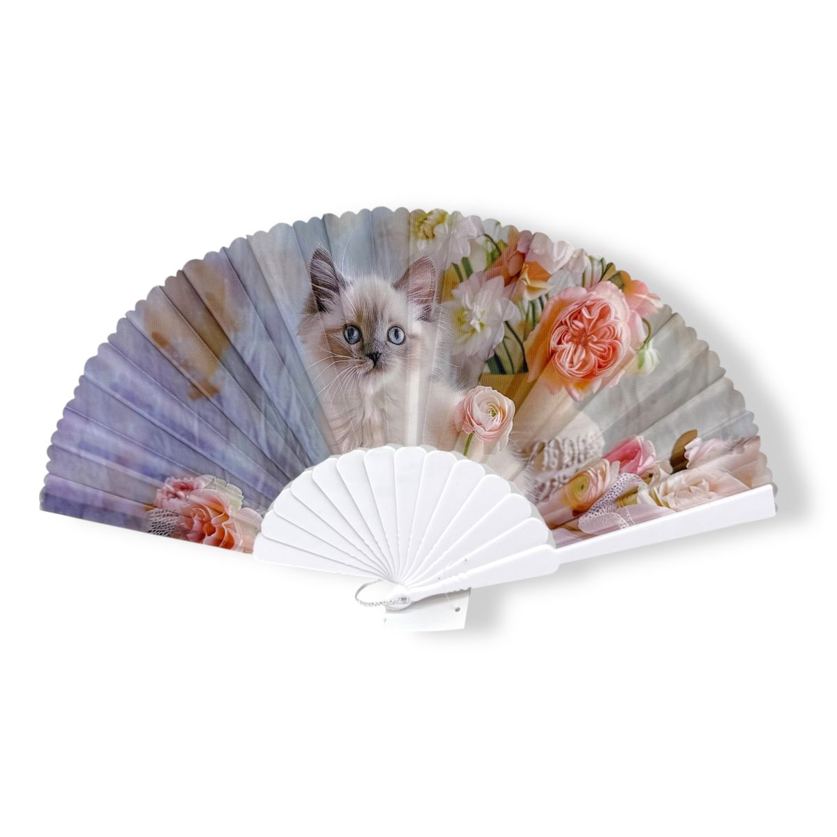 Аксесуар віяло мікс видів (КОТИКИ)  фото 3