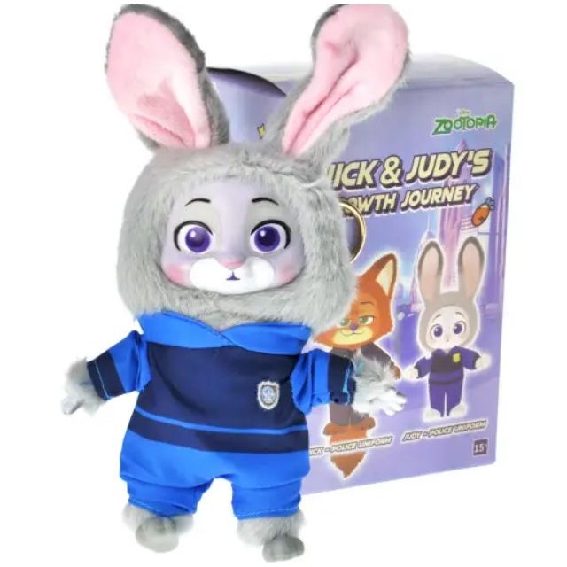 Іграшка-сюрприз мʼяка Брелок "Зоотрополіс.  Zootopia 2 СЕЗОН" у коробці 20см  фото 3