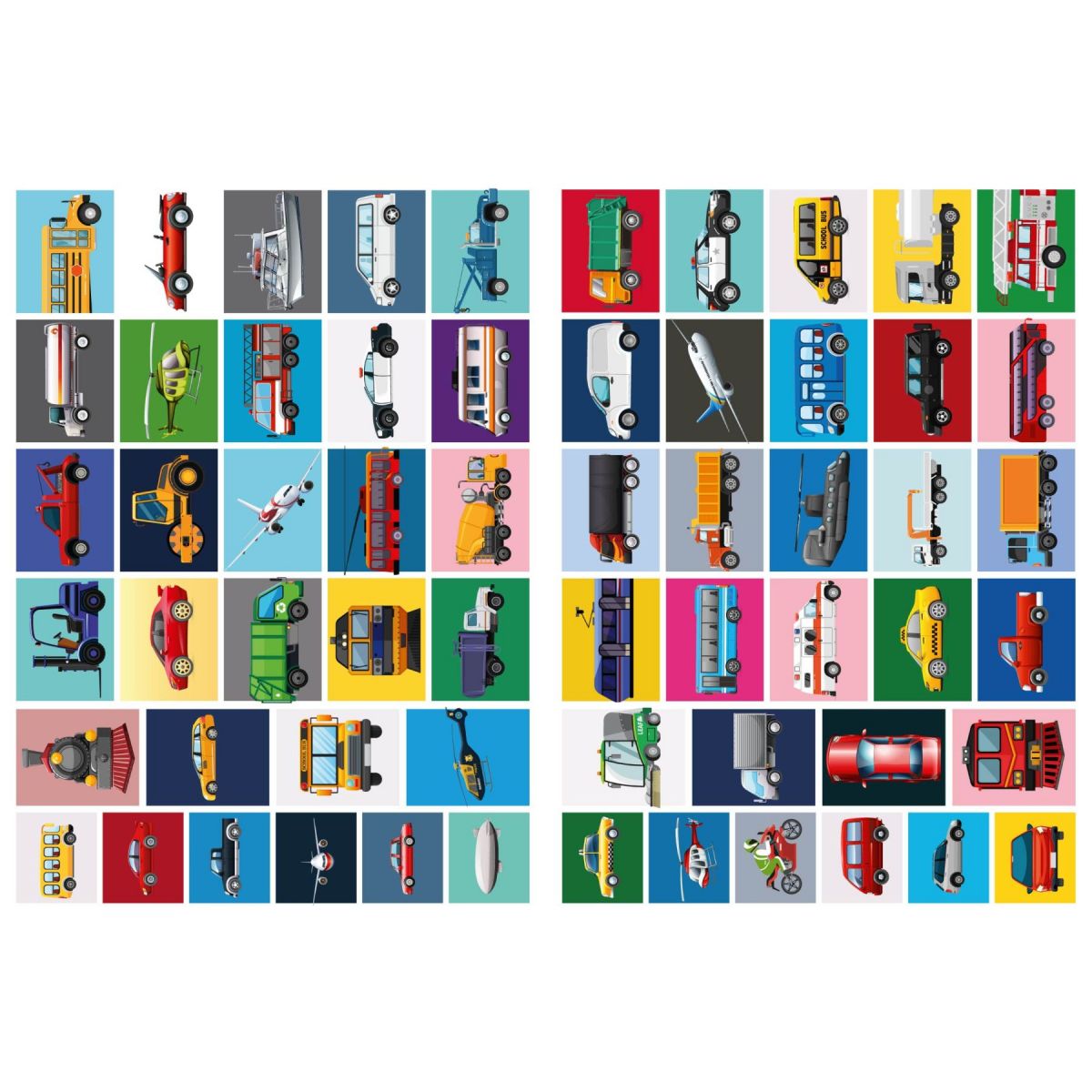 Розмальовка WB "Міський транспорт" зі стікерами  фото 3