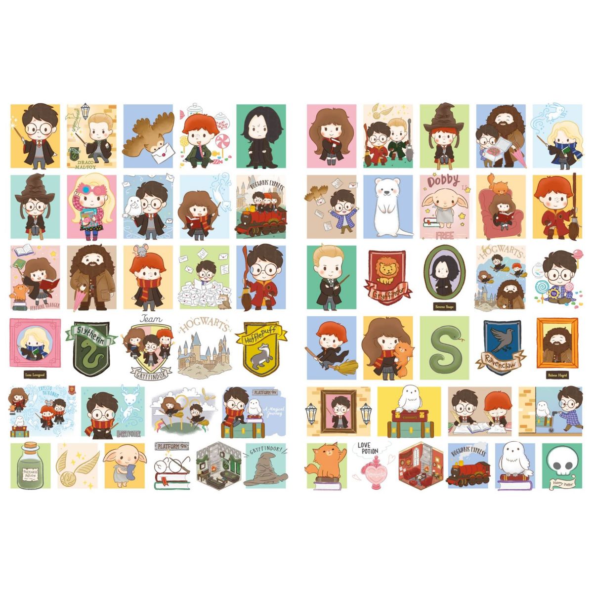 Розмальовка WB "Harry Potter: Гаррі та Гоґвортс" зі стікерами  фото 3