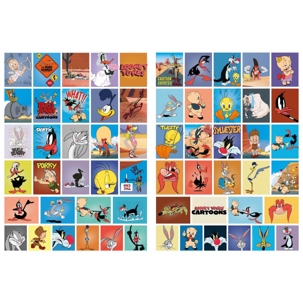 Розмальовка WB "Looney Tunes: Веселий кролик" зі стікерами  фото 3