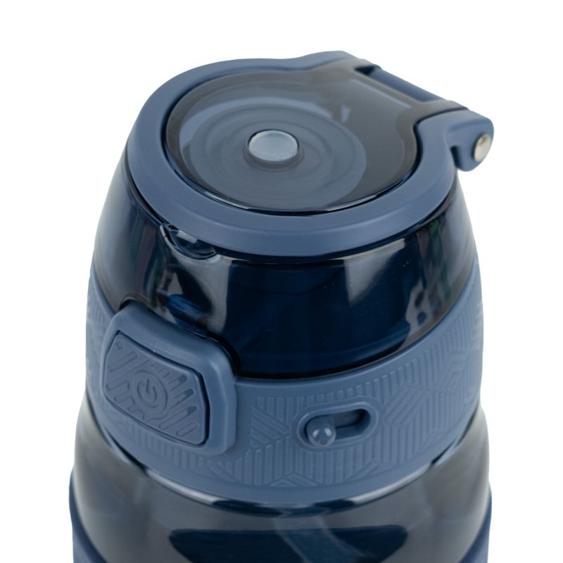 Пляшечка для води 600 мл, синя  фото 3