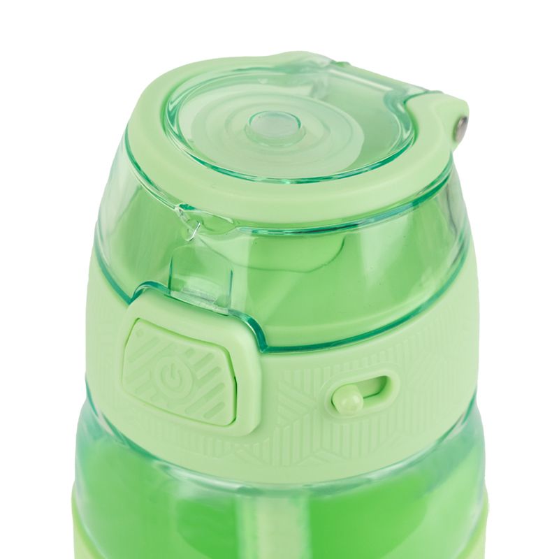 Пляшечка для води 600 мл, зелена  фото 3