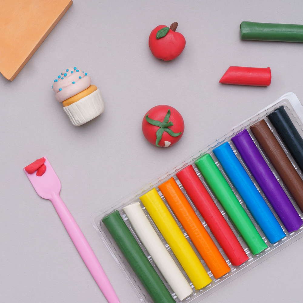 Пластилін круглий (10 кольорів в наборі)  фото 3