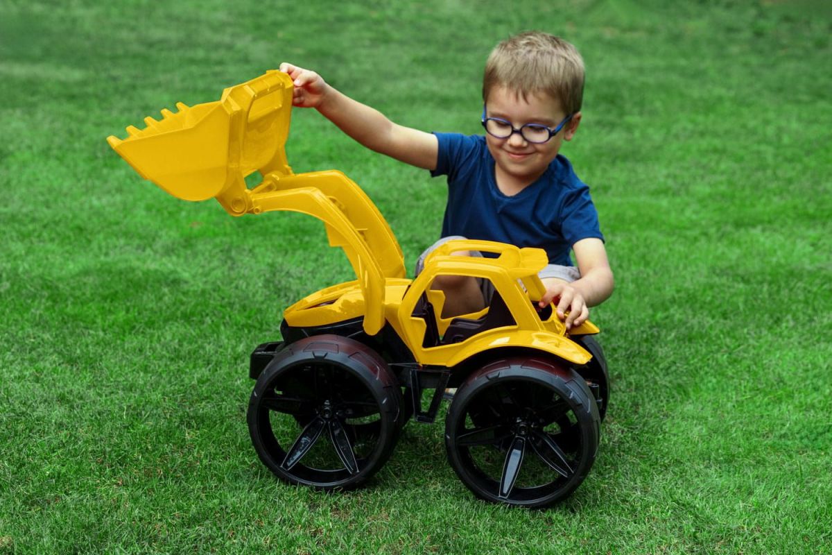 Бульдозер майбутнього, жовтий (Maximus)  фото 3